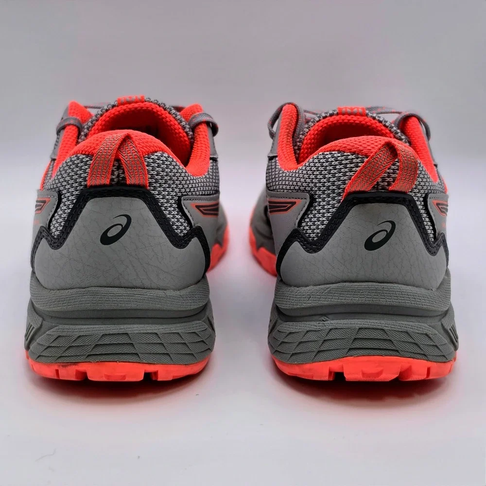 ASICS Gel-Venture 8 Trail Running Shoes Womens 7.5 Grey Pink Excellent 1012A708